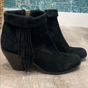 Sam Edelman Louie Fringe Ankle Bootie